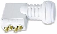 TQS Gold Universal Quad-Switch LNB smart TITANIIUM, 0,1dB, Gold-Kontakte