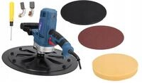 DEDRA Putzbearbeitungsmaschine stark 750 W, 375 mm, Schwamm, Papier, Schleifteller,