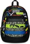 Seven Advanced Neon Belts Schulrucksack schwarz - Doppelfach Rucksack -