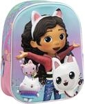 CERD&Aacute; LIFE'S LITTLE MOMENTS Gabby's Dollhouse 3D Kinderrucksack, Ma&szlig;e 25,0 x 31,0 x
