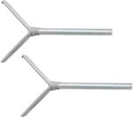 roba Y-Spindeln 2er Set - Zubeh&ouml;r f&uuml;r T&uuml;r- & Treppenschutzgitter easySafe+ -