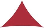 vidaXL Sonnensegel Rot 7 x 5 x 5 m HDPE, Garten und Terrasse, stylisches dreieckiges