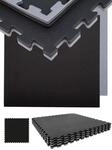 EYEPOWER 3.2qm Profi Fitnessmatte Dicke 2cm - 4er Set 90x90cm Trainingsmatte -