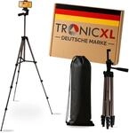TronicXL Smartphone Stativ mit Tasche 138cm gro&szlig; I Kamerastativ f&uuml;r Handy passend