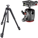 Manfrotto 190X Aluminium-Stativ mit 3 Segmenten, XPRO Kugelkopf mit