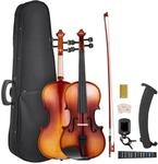 VEVOR Violine 4/4, 584,2 mm Arml&auml;nge, Geigenset mit Hartschalenkoffer, Kolophonium,