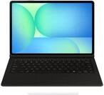 Samsung Book Cover Tastatur mit AI-Taste f&uuml;r Galaxy Tab S10 FE+ schwarz