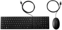 HP Wired Desktop 320MK Mouse and Keyboard Belgium (English), 9SR36AA#AC0