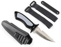 Cressi Erwachsene Tauchermesser Grip, Schwarz, Uni, RC559400