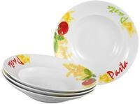Creatable, 24444, Serie Milano Pasta, 4-teiliges Geschirrset f&uuml;r 4 Personen,