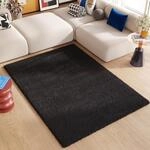 TAPISO Essence Teppich Hochflor Langflor Shaggy Anthrazit Rechteckig Super Weich