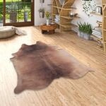 Pergamon Teppich Kunstfaser Tierfell Rinderfell Optik | Wohnzimmer, Esszimmer, Flur
