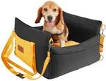 VEVOR Hunde Autositz 585 x 560 x 330 mm Hundeautositz mit seitlichen Griffen und