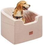 VEVOR Hunde Autositz 560 x 508 x 410 mm, Hundeautositz mit Aufbewahrungstasche,