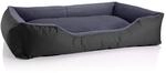 BedDog Hundebett Teddy, Hundesofa aus Cordura und Microfaser-Velours, waschbares