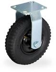 Relaxdays Bockrolle, 2.50-4, Traglast 120 kg, Gummi, Stahlplatte, luftbereift,