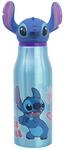 Stor Kinder Aluminium Trinkflasche Stitch 690ml mit 3D-Figur am Verschluss, BPA-frei,