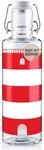 soulbottles Glas-Trinkflasche 600 ml Lighthouse &bull; im Leuchtturm-Design &bull;