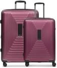 REDOLZ Hartschalen Koffer-Set-2-teilig | L Trolley 52 x 34 x 77 cm - 4,4 kg + M