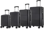 YONSLY Trolley Reisekoffer Travel Suitcase Set, Rollkoffer Handgep&auml;ck, Kofferset,