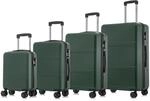 YONSLY Trolley Reisekoffer Travel Suitcase Set, Rollkoffer Handgep&auml;ck, Kofferset,