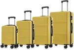 YONSLY Trolley Reisekoffer Travel Suitcase Set, Rollkoffer Handgep&auml;ck, Kofferset,