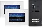 Balter EVO Video T&uuml;rsprechanlage, Touchscreen, 2X 7 Zoll Monitor, T&uuml;rstation f&uuml;r