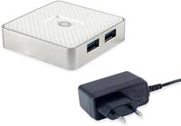 CONCEPTRONIC HUBBIES03W 4-Port USB 3.0 Hub inkl. Netzteil Netzteil