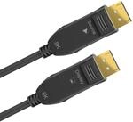 goobay 64869 Optisches DisplayPort Hybrid Verbindungskabel 2.0 (AOC) / 8K Ultra HD