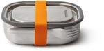 BLACK + BLUM Lunchbox Edelstahl 600 ml | Orange | 3-in-1 | Vakuumverschluss- 100%