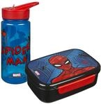 Scooli - Spider Man Kindergeschirr Geschenkset - Set bestehend aus Brotdose und