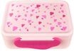 ergobag Brotdose mit Trennfach, BPA-frei, Sp&uuml;lmaschinenfest Herzen - Rosa