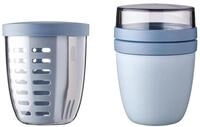 Mepal | Fruit Pack Ellipse | Fruitpot und Lunchpot | Ideal f&uuml;r Obst und Gem&uuml;se