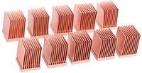 Alphacool 17426 GPU RAM Copper Heatsinks 10x10mm - 10 Stk. Luftk&uuml;hlung Passivk&uuml;hler