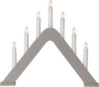 Star 241-71, Fensterleuchter "Jarve", Plastik, E10, Beige, 5.0 x 41.0 x 36.0 cm