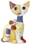 Goebel Katze Nicola von der K&uuml;nstlerin Rosina Wachtmeister aus Biskuit-Porzellan,