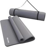 GORILLA SPORTS&reg; Yogamatte - 190x60x1,5 cm oder 190x100x1,5 cm, mit Tragegurt,