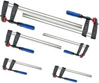 Leimzwinge Klemmzwinge Schraubzwinge 300/500/800 * 120mm je 2 Set 6 tlg