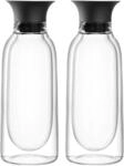 LEONARDO HOME DUO Flaschen &bull; 2 St&uuml;ck &bull; doppelwandiges Design mit