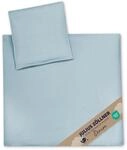 Julius Z&ouml;llner Bettw&auml;sche Musselin Denim, Gr. 80x80 und 35x40 cm, Babybettw&auml;sche,
