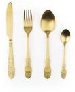 Excelsa Packung mit 4 Besteck Baroque Gold