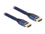 Delock Ultra High Speed HDMI Kabel 48 Gbps 8K 60 Hz blau 1 m Zertifiziert