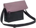 VAUDE Schultertasche Heka II, mit Volumenerweiterung, black/purple ash,