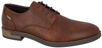 TOM TAILOR Men Schn&uuml;rhalbschuhe f&uuml;r Herren, Farbe:Cognac, Gr&ouml;&szlig;e:42