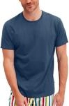 CALIDA Remix Basic Sleep T-Shirt Herren Dark Denim 52-54