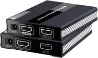 Techly HDMI KVM Extender &uuml;ber CAT5