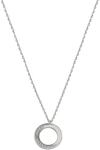 XENOX XS2125 Damen Collier Sterling-Silber 925 Silber wei&szlig; Zirkonia 45 cm