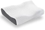 Sleezzz Premium ergonomisches Gel-Effekt Nackenst&uuml;tzkissen, h&ouml;henverstellbar, Gel