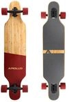Apollo Longboard Bali Special Edition Komplettboard mit High Speed ABEC Kugellagern,
