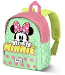 Disney Minnie Maus Fluor-Joy Kindergartenrucksack, Gr&uuml;n, 22 x 27 cm, Kapazit&auml;t 5 L